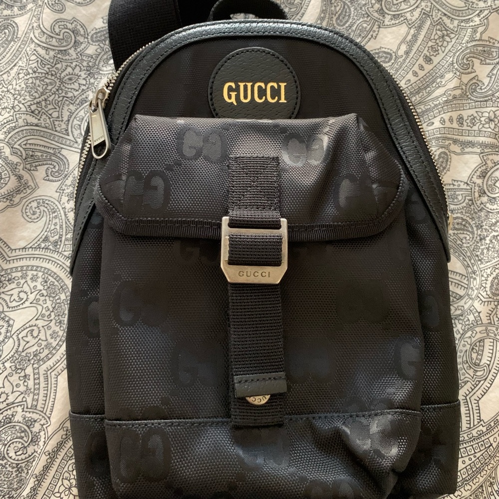 Gucci off the grid sling bag backpack